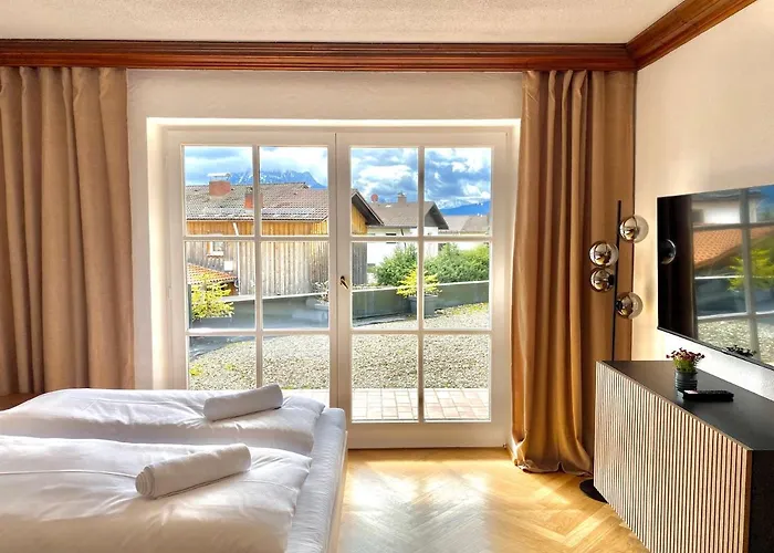 Apartment Mit Terrasse & Bergblick I Parkplatz I Seenaehe Daire Füssen