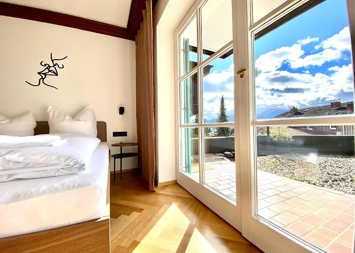 Apartment Mit Terrasse & Bergblick I Parkplatz I Seenaehe 福森